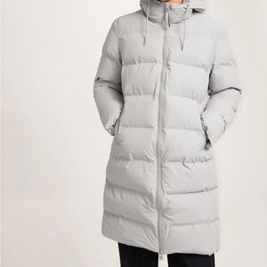 Rains  Long Puffer Jacket